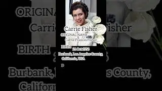 【visit to a grave】Carrie Fisher【Famous Memorial】#rip #gravestones