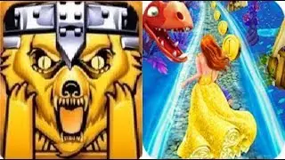 Temple Dash Rush OZ vs Princess Run Temple Dragon Escape
