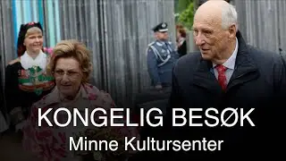 Kongelig besøk på Minne Kultursenter i Åseral 27.05.24.