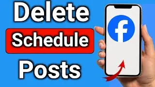 Как удалить запланированные публикации на Facebook