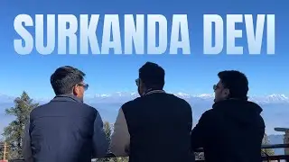 This Ropeway Took Us to the Himalayas 😍 Surkanda Devi Temple 