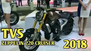 Tvs zeppelin 220 cruiser concept first look || Auto expo 2018 || By Bandweep Editz & Tech Tips