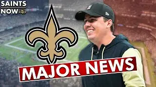 The New Orleans Saints Got A DOUBLE DOSE Of Major News!