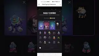 pixel tap daily combo card 4 July 100% completion #daily # pixel