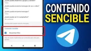 C&oacute;mo VER CONTENIDO SENSIBLE en TELEGRAM 2026 | Como ver CONTENIDO DELICADO Telegram