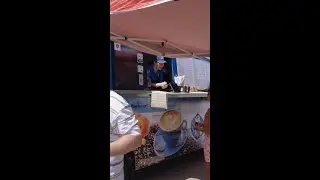 Serving Smoothies with a Smile - Food Truck #shorts
