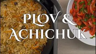 One Pan Plov + 5 Minutes Salad