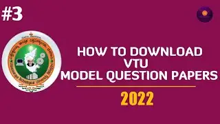 #vtuexams | HOW TO DOWNLOAD 𝗩𝗧𝗨 𝗠𝗢𝗗𝗘𝗟 𝗤𝗨𝗘𝗦𝗧𝗜𝗢𝗡 𝗣𝗔𝗣𝗘𝗥𝗦 | 2022 |