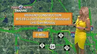 Weekend Construction: I75, I94 and more