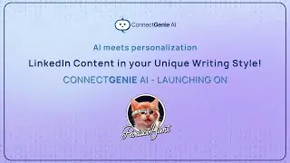 ConnectGenie AI - LinkedIn Content in Your Unique Writing Style