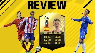 84 INFORM FERNANDO TORRES (EL NINO) REVIEW FIFA 17 ULTIMATE TEAM FT IN GAME STATS/ BASE STATS REVIEW