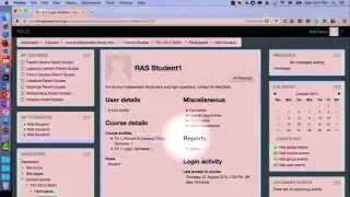 RAS Online Academy ~ Parent Portal