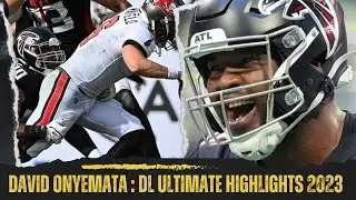 Atlanta Falcons David Onyemata Ultimate Highlights 2023