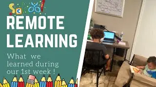 MOTIVATIONAL STAY AT HOME MOM | Remote Learning | week one  | adjusting to hybrid learning
