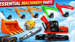 CORRECTLY GUESS THE IMAGE OF THE JCB EXCAVATOR PART CHALLENGE 