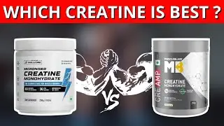 Wellcore Creatine vs MuscleblazeCreatine Creamp |Best CreatineMonohydrate