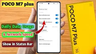 poco M7 plus daily data usage, poco M7 plus daily data used setting, poco M7 plus daily data use