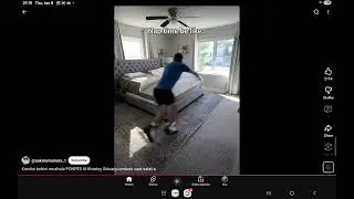 He cleans house very quickly