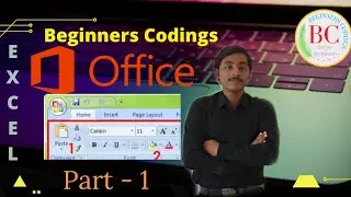 MS Excel Home Part-1 | Beginners Codings