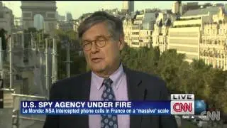 U S  intercepts French phone calls on a massive scale