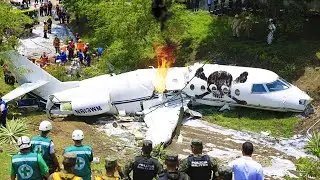 Insane Private Jet Crash: Will You Have Chances To Survive?
