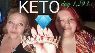 Кето-бриллиант. Кето-королева!! День 1293: взвешивание, питание, видеоблог.
