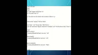 JavaScript Tutorial in Tamil | OnMouseOver and MouseClick Event Explained