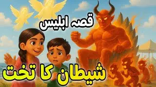 The Story of Iblees | Story of Shaitan | Islamic Horror Story | Tiny Story Land | Moosa and Maheen