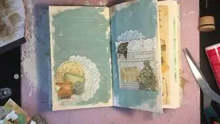 Process Video Gypsy Rose Junk Journal Series - Episode 9 - Craft with Me