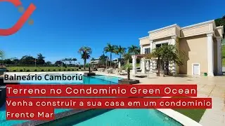 Terreno com vista Mar no Condom&iacute;nio Green Ocean na Praia do Estaleiro em Balne&aacute;rio Cambori&uacute;