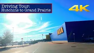 DFW Driving Tour: Hutchins to Grand Prairie 4K