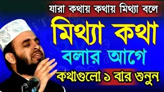 🔴যারা কথায় কথায় মিথ্যা বলেন তারা ১বার মন দিয়ে শুনুন - মিজানুর রহমান আজহারী=Jan 2920266:50 PM
