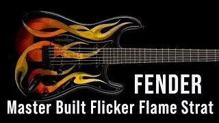 Fender Custom Shop Master Built Flicker Flame NAMM Stratocaster