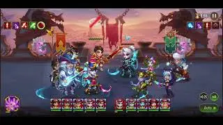 [Battle Showcase]Galahad-Lyria-Lara-Isaac Team