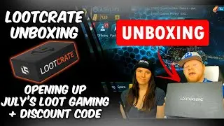 LootCrate Gaming Unboxing! | Husband and Wife try Loot Crate | July 2020 Box