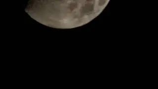 Waxing Moon Before Penumbral Eclipse July 4, 2020