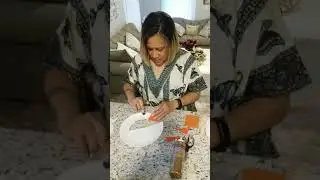 Paper plate goose