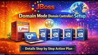 Настройка режима домена JBoss: пошаговый план действий для кластера из двух узлов.