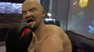 Boxing in Mixed Reality (Meta Quest 3)