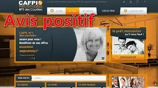 Avis utilisateur sur le Courtier Cafpi en pr&ecirc;t immobilier