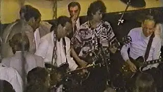 Les Paul's 72nd Birthday Party-rare footage ft. Jeff Beck, Jimmy Page, Rick Derringer, Tony Bennett