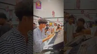 YEDA YUNG PIANO PUBLIC REACTION #trending #viral #yedayung #mcstan #reaction #mall #artist #edit