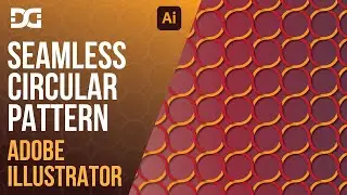 CIRCULAR SEAMLESS PATTERN IN #AdobeIIllustrator