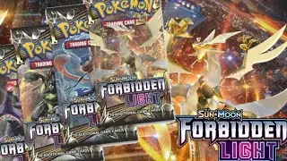 Opening Pokemon Forbidden Light Booster Packs