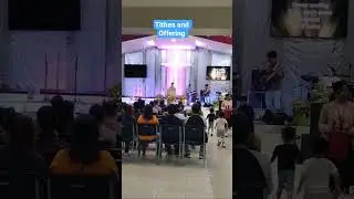 Evening Service tithes and offering at Bethel Temple Church B.Rodriquez Cebu City Philippines