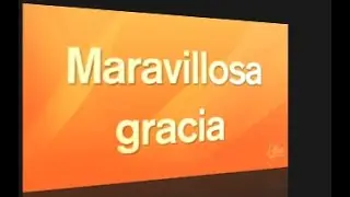 8 - Maravillosa gracia (Pista/Letra - Himnario Celebremos su Gloria)