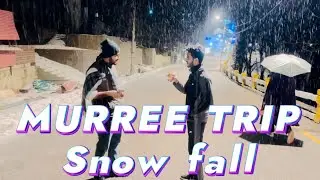 Murree trip || GPO Chowk to Kashmir point by walking || #snowfall #pgc #friends