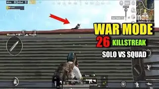 26 Killstreak | War Mode | PUBG Mobile