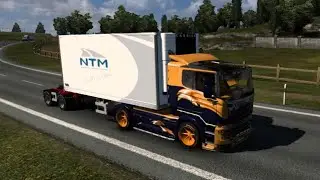 Scania Illegal V8   200hp in Eruo Truck Simulator 2