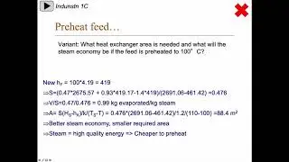 Evaporation: Improving steam economy (DRAFT video)